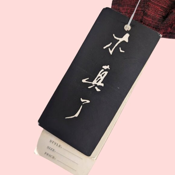 NWT Green & Red Chinese Viscose Jacket - Picture 8 of 9